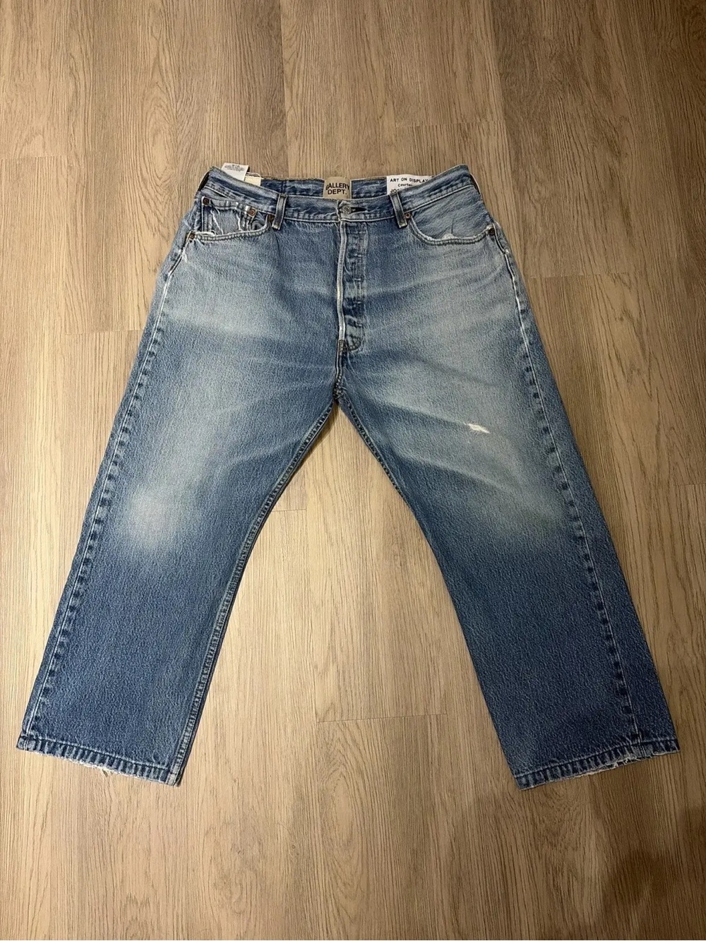 Gallery Dept Light Blue Straight Leg Jeans M 34